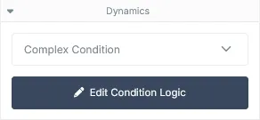 Complex condition properties